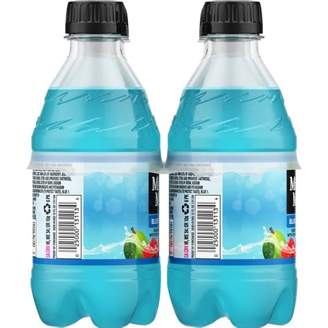 Minute Maid Blue Raspberry Juice Drink Bottles, 12 fl oz, 6 Pack ...