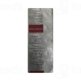 Qsart H Tablet 10: Uses, Side Effects, Price & Substitutes