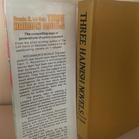 Three Hainish Novels by Le Guin, Ursula: Very Good Hardcover Book Club ...