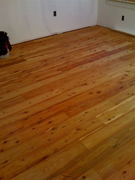 Australian Cypress Hardwood Flooring for Media Room