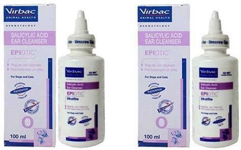 Virbac Animal Health Dermatology , SALICYLIC ACID EAR CLEANSER EPIOTIC ...