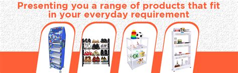Buy LookNSnap Baby Multipurpose 4 Plastic Shelf Storage Rack ...