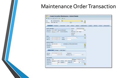 SAP Plant Maintenance Module Overview 的图像结果