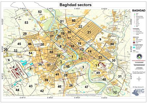 Baghdad City Map