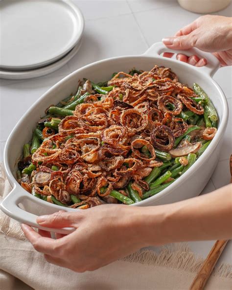 Easy Fresh Green Bean Casserole – Takes Two Eggs