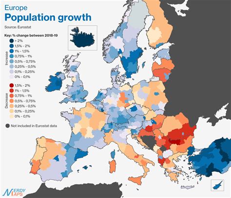 Europe Population Growth Chart Population Of Europe Throughout History