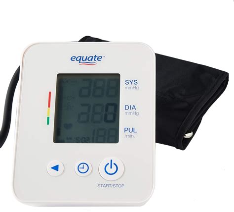 Equate UA-4000WM 4000 Series Upper Arm Blood Pressure Monitor User Manual