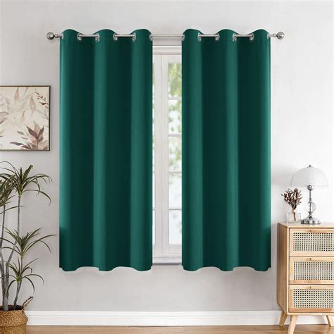 Buy HOMEMONDE Opaque Curtains 5 Feet Long Set Of 2 - Blackout 75% Light ...