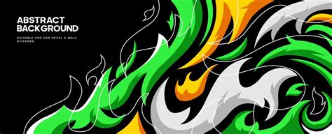 Vehicle graphics creative car decal vectors | Premium Vector
