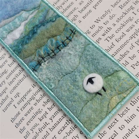 Image result for Felted Bookmarks