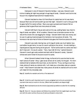 Image result for Story Problem Algebra