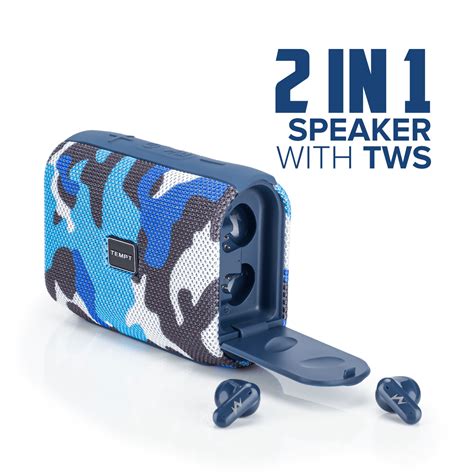 Tempt Juggler | Shop Portable Bluetooth Speaker with Wireless Earbuds ...