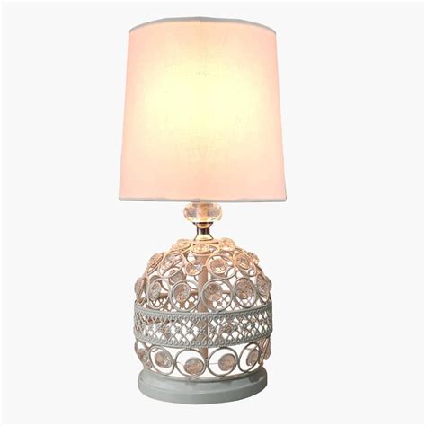 Buy HOMESAKE Metal Crystal Table Lamp from Homesake at just INR 5500.0