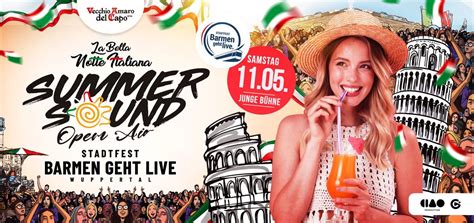 La BELLA Notte Italiana • Summer Sound ? auf BARMEN GEHT LIVE, Barmen ...