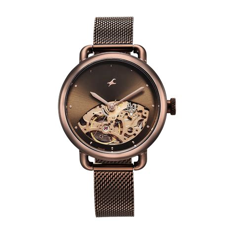 Fastrack Analog Brown Dial Women's Casual Watch : Amazon.in: Fashion
