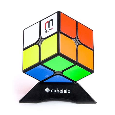 Cubelelo YuXin Little Magic 2x2 Black Elite Magnetic Speed Cube Puzzle ...