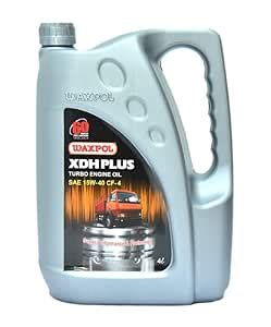 Waxpol XDH Plus CH-4/SJ 15W-40 4 Ltr. Heavy Duty Diesel Engine Oil for ...