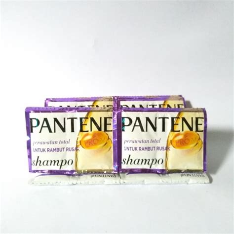 Jual Shampoo Pantene Untuk Rambut Rusak 1 Renceng 24 Sachet @5ml x 2 ...