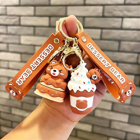 Bear Dessert Keychain ( 1pc ) – The Magic Trunk