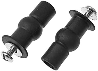 Toilet Seat Screws Top Fix Screws Fixings Universal Expanding Rubber ...