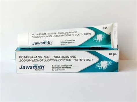 Toothpaste - Potassium Nitrate 5%w/w, Triclosan 0.3%w/w and Sodium ...