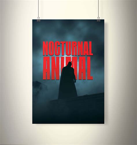 Nocturnal Animal - Batman – Postervels