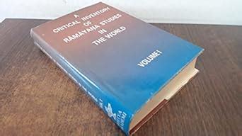 Indian Languages and English (v. 1) (Critical Inventory of Ramayana ...