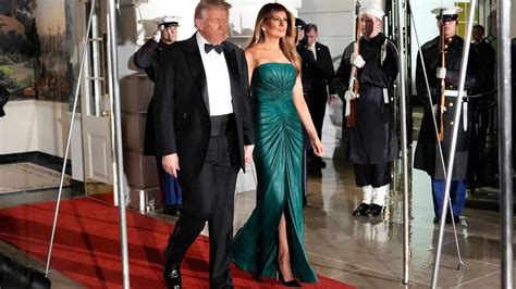 The story behind Melania Trump's stunning emerald dress: ‘Diplomatic ...