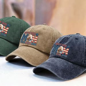 Washed Denim Baseball Cap Happy Father's Day SVG – Baseball Cap Style ...