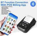 Billing Buddy Bluetooth + USB 58MM 2 Inch With 1 Year POS Software ...