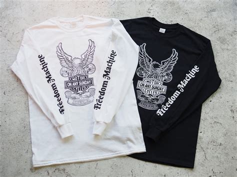 "LIBERTY" L/S T-shirts | On Any Sunday WEB STORE