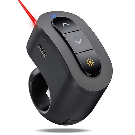 DinoFire DinoFire Wireless Presenter Finger Ring USB Powerpoint ...