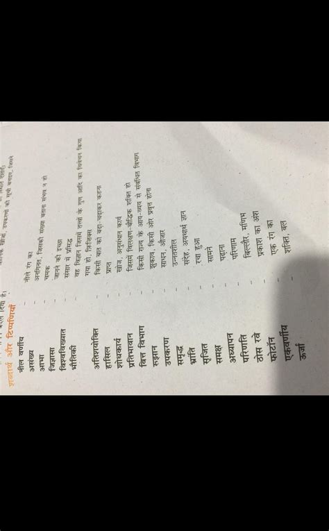 120 difficult words from newspaper in hindi - Brainly.in