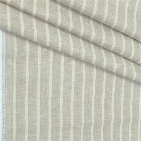 Shirt Fabric Linen Club Pure Linen Broad Lining Colour Brown - ManTire