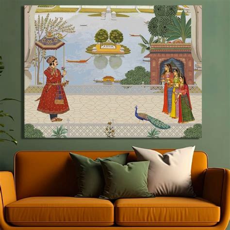 Indian Ethnic wall Art – Canbhas