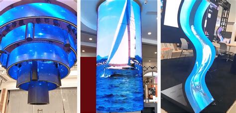 Flexible Active LED P2.5 - Flexible LED Panel Screen Display| Purple ...