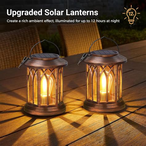 WdtPro Solar Lanterns Outdoor Hanging 4 Pack, India | Ubuy
