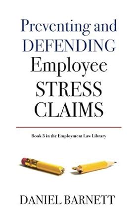 Buy Preventing & Defending Employee Stress Claims Book Online at Low ...