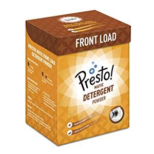 Amazon Brand - Presto! Matic Front Load Detergent Powder - 2 kg ...