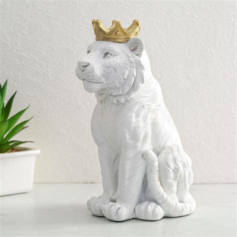 Buy Brighton Ceramic Tiger Figurine from Home Centre at just INR 899.0