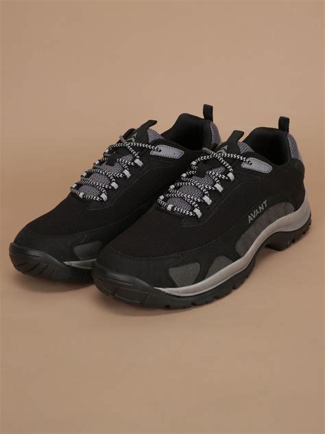 Buy Avant Men's Atlas Walker Outdoor Shoes - Black/Grey Online in India ...
