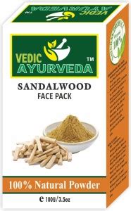 VEDICAYURVEDA Sandalwood Face Pack for Skin Whitening - Price in India ...