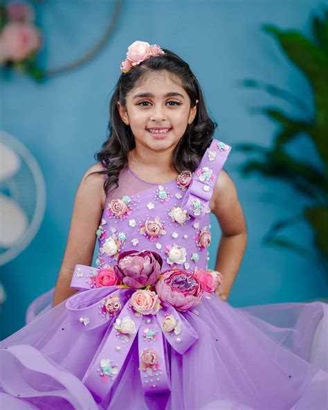 Lavender Kids Gown Online in India | Kids Party Wear at Best Prices ...