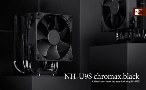 Noctua NH-U9S Chormax Black CPU Air Cooler for Intel LGA2066, LGA2011-0 ...
