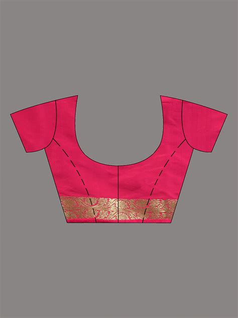 Baby Blue Katan Silk Banarasi Saree With Ethnic Motifs And Woven Desig ...