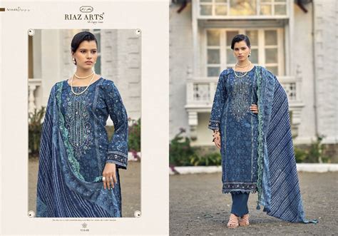 RIAZ ARTS NAWAZISH VOL 2 WHOLESALE CAMBRIC COTTON BEAUTIFUL DESIGN ...