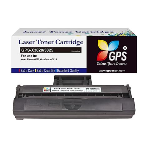 GPS Cartridge 3025 Black Toner for Xerox Phaser 3020 WorkCentre 3025