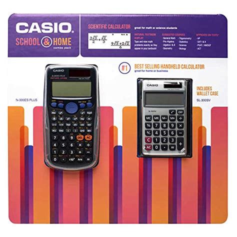 Casio School and Home Calculator Combo Pack Includes FX-300ESPLUS ...