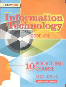 Headword Information Technology Vocational Course NSQF for Class 10 ...