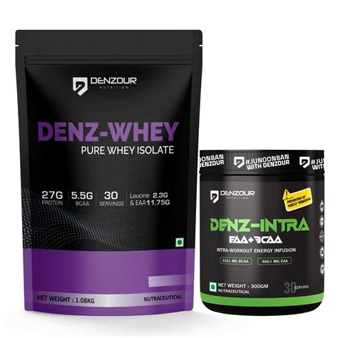 Denz Whey Isolate Protein + Denz Intra BCAA Watermelon 300g